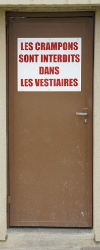 Les vestiaires